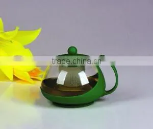 Hot New Promotion Borosilicate Glass Restaurant Tea Pots For Sale thumbnail-1