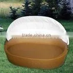 Outdoor Rattan Furniture Chaise Lounge thumbnail-1