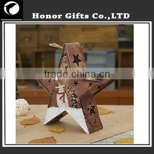 Best Selling Christmas Decoration Star Style Christmas Candle Holder thumbnail-2