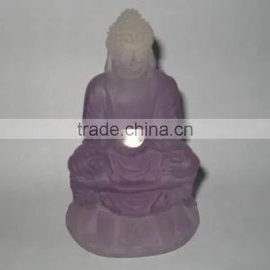 Clear Resin Kuanyin Figurine Decoration thumbnail-1