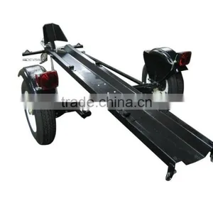 Best Aluminum Folding Motorcycle Single Rail Utility Trailer For Sale thumbnail-2
