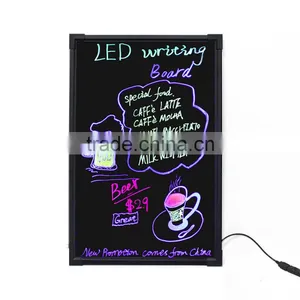 Hot Sale High Quality Acrylic or Tempered Glass LED Writing Board. thumbnail-1