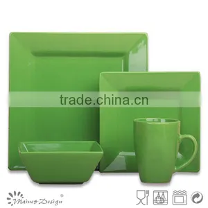 Square Ceramic Bowl,square Serving Bowl, Green Square Bowl thumbnail-5