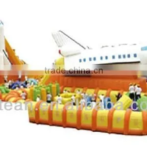 LT-2130B Inflatable Pirate Bounce Round thumbnail-1