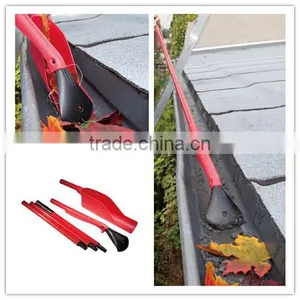 Easy Reach Gutter Cleaning Kit, Leaf Grabber With 3 Section Handles thumbnail-1