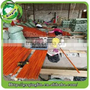 120X2.2CM Pvc Coated Wooden Broom Handle/pvc Coated Wooden Broom Stick thumbnail-5