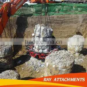 Hydraulic Concrete Pile Cutting Machine for Excavator Used thumbnail-1