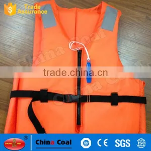 Customerized Orange Reflective Life Vest With Lifesaving Whistle thumbnail-3