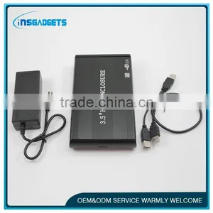 3.5''Sata to USB2.0 HDD Enclosure,hd3,Aluminum Enclosure Case thumbnail-1