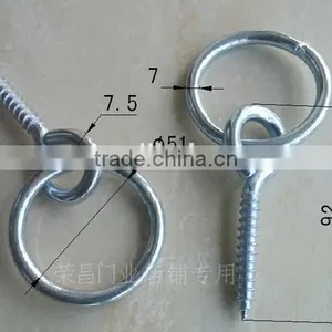 Diameter 7mm Window or Door Wind Hook Sheep Eyes Screws thumbnail-2
