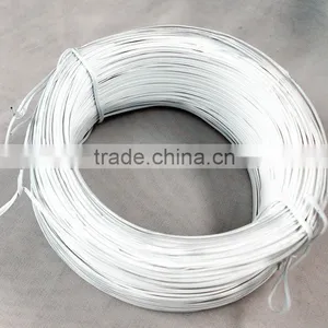 White Color Plastic Iron Wires From Guangzhou Supplier thumbnail-1