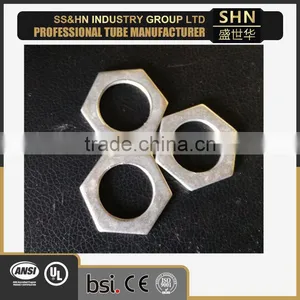 20mm Galvanized Electrical Hex Locknut thumbnail-1