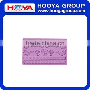 20*12.5*0.7CM SILICON FONDANT MOULD thumbnail-1