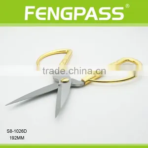 S8-1026D 19.2cm 2Cr13 Stainless Steel Blade With Alloy Handle Clothing Scissors thumbnail-4