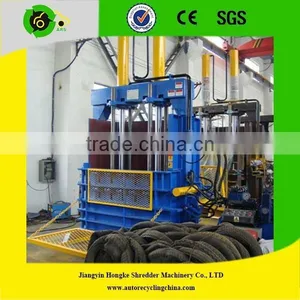 Semi-automatic Hydraulic Waste Tire Baler thumbnail-1