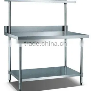 2015 Luxury Stainless Steel Work Table With Wheels thumbnail-1