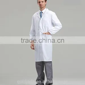 White Medical Coats Labcoat Medical Scrubs Doctor Uniform Nurse Clothing thumbnail-1
