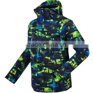 Tall Camo Chimney Collar Waterproof Hoodies thumbnail-2