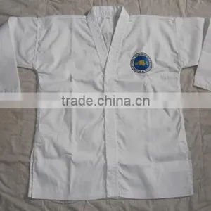 High Quality ITF Taekwondo Uniform White Printed thumbnail-2