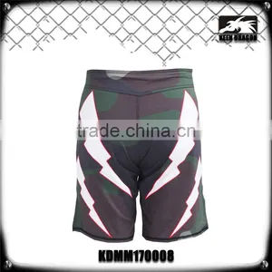 High Quality Martial Arts Uniforms Camo Training Shorts thumbnail-3