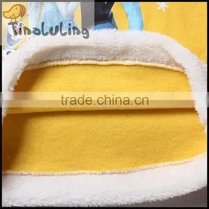 2015 New Arrival Coral Fleece Long Winter Coats for Girls Plush Collar Fleece Jackets thumbnail-2