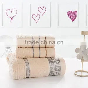 Custom Velour Plain Hotel Towel Set thumbnail-2