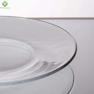 Wholesale Cheap Glass Plate for Totel & Resturant thumbnail-2