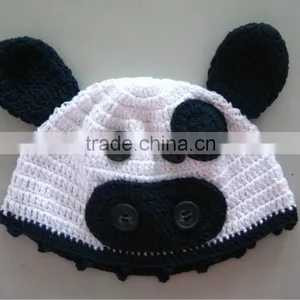 Lovely Wholesale Cotton Animal Crochet Baby Hats thumbnail-1