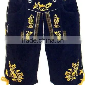 Leather Bavarian Shorts thumbnail-1