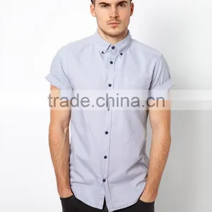 Oxford Short Sleeve Casual Shirts thumbnail-1