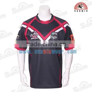 Best Quality Custom Made Sublimated Rugby Jersey Sublimated Rugby Jerseys thumbnail-1