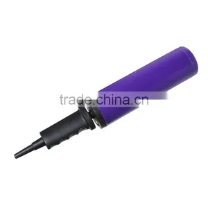 Party Supplies Inflator Tools Cylinder Purple Plastic Balloon Pump thumbnail-1
