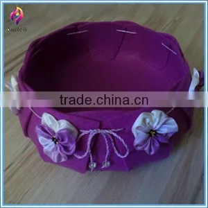 Custom DIY Gift Basket,Flower Basket,Felt Basket thumbnail-1