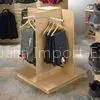 MDF Garment Display Rack Stand Laminated With Melamine Surface for Clothing Stores thumbnail-1