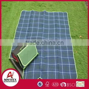 Noraml Pattern Picnic Blanket for Stock, Wholesale Outdoor Waterproof Camping Mat, 100% Acrylic Picnic Blanket thumbnail-5