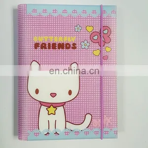 Fashion Journal Cute Diary Spiral Printing Led Light Customized Logo Notebook for Kid thumbnail-2
