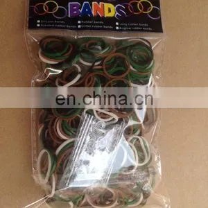 Mixed Camouflage Rubber Bands,Opaque Loom Bands thumbnail-1