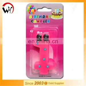 2014 Hot Sale Cartoon Snake Fancy Birthday Candle Number thumbnail-3