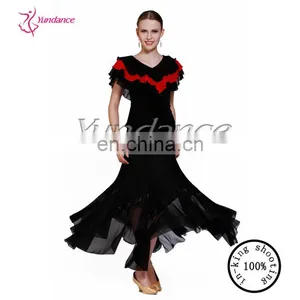 Ballroom Dance Performance Suit Training Dancing Clothes thumbnail-1