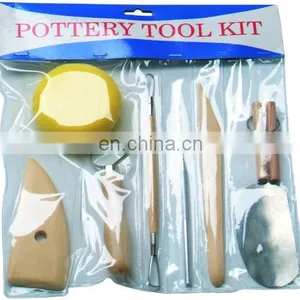 Art Supply Ceramics Wax Carving Sculpting Molding Pottery Tool Set 8PC thumbnail-1