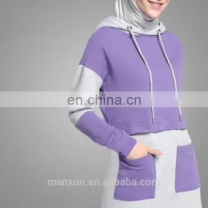 Factory OEM Women Design Contrast Color Female Spring Sportsware Ladies Tracksuit Set thumbnail-2