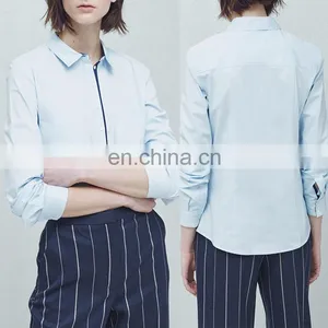 Women's Clothing Manufacturer Latest Design Ladies Office Formal Wear Shirts thumbnail-1
