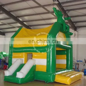 Commercial Small Inflatable Bounce House With Slide thumbnail-3
