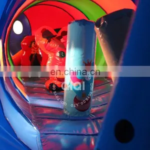 QIQI Newest Cater Pillar Tunnel Toy,46ft Inflatable Clown Tunnel thumbnail-4