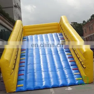 HI Blue and Yellow Pvc Inflatable Ramp for Zorb Balls thumbnail-2