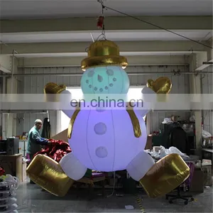 New Style 2017 Hot Sale Big Inflatable Snowman /inflatable Christmas for Decoration thumbnail-1