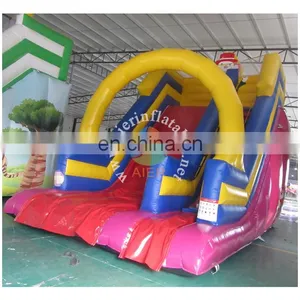 2017 Aier Guangzhou Attractive Happy Clown Inflatable Slide Inflatable Dry Slide thumbnail-3