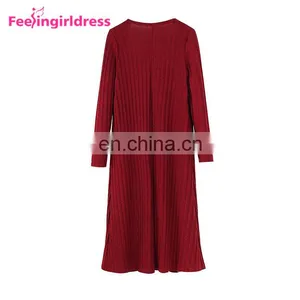 Autumn And Winter Women Fashion Long Sleeve Sweater Clothing Long Knitted Cardigan thumbnail-4
