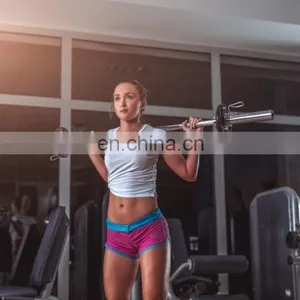 100% Cotton Gym Wear for Girls Wholesale thumbnail-2