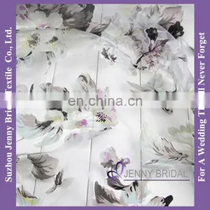 SH084A Wedding Chair Sashes Chinese Flowers Sashes Chair Cover Printed Chair Sashes Wedding thumbnail-3